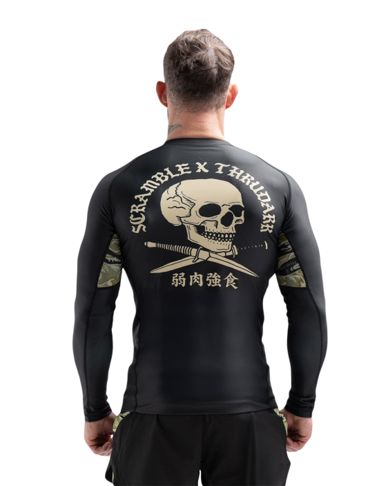 Scramble x Thrudark Enshu MK1 Rashguard - Long Sleeved