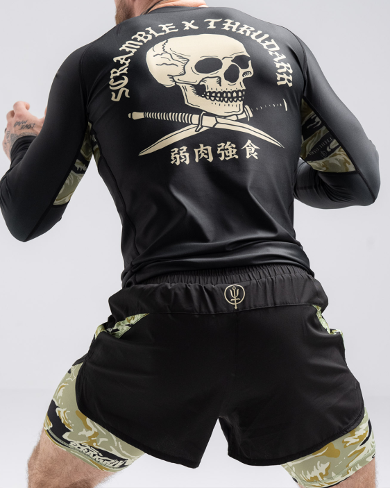 Scramble x Thrudark Enshu MK1 Rashguard - Long Sleeved