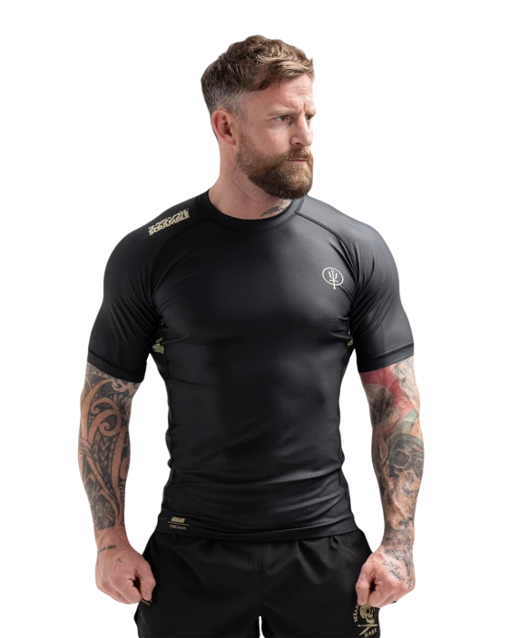Scramble x Thrudark Enshu MK1 Rashguard - Short Sleeved Scramble x Thrudark Enshu MK1 Rashguard - Short Sleeved