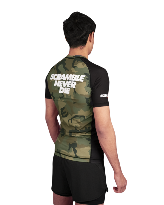 Scramble Never Die - Woodland Camo