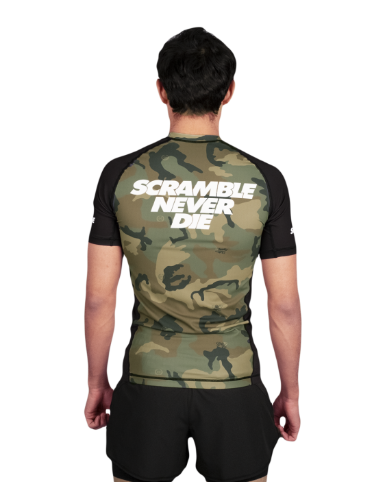 Scramble Never Die - Woodland Camo