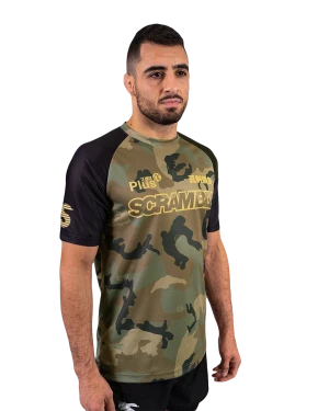 Dorai Training Top - Woodland Camo