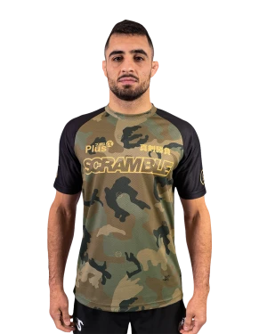 Dorai Training Top - Woodland Camo