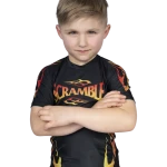 1998 Fire Rashguard Kids - Black