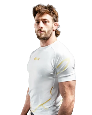 Kintsugi Rashguard - White