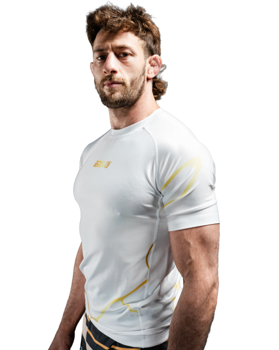 Kintsugi Rashguard - White