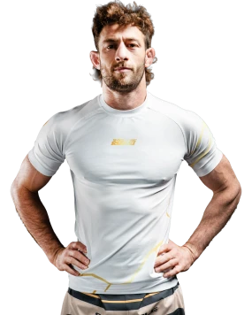 Kintsugi Rashguard - White