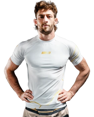 Kintsugi Rashguard - White
