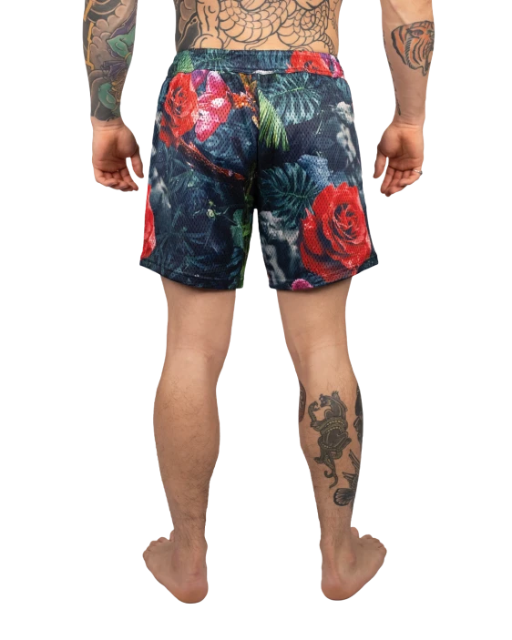 Mesh Hybrid Grappling Shorts - Ohana Camo Mesh Hybrid Grappling Shorts - Ohana Camo