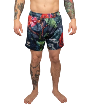 Mesh Hybrid Grappling Shorts - Ohana Camo