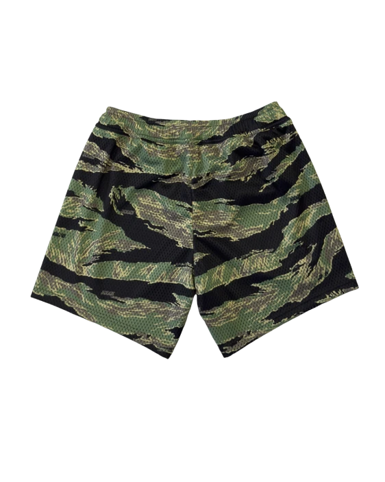 Mesh Hybrid Grappling Shorts - Tiger Camo Mesh Hybrid Grappling Shorts - Tiger Camo