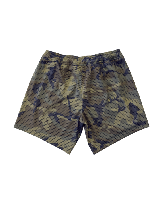 Mesh Hybrid Grappling Shorts - Woodland Camo Mesh Hybrid Grappling Shorts - Woodland Camo
