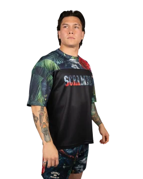 Mesh Hybrid Grappling Top - Ohana Camo