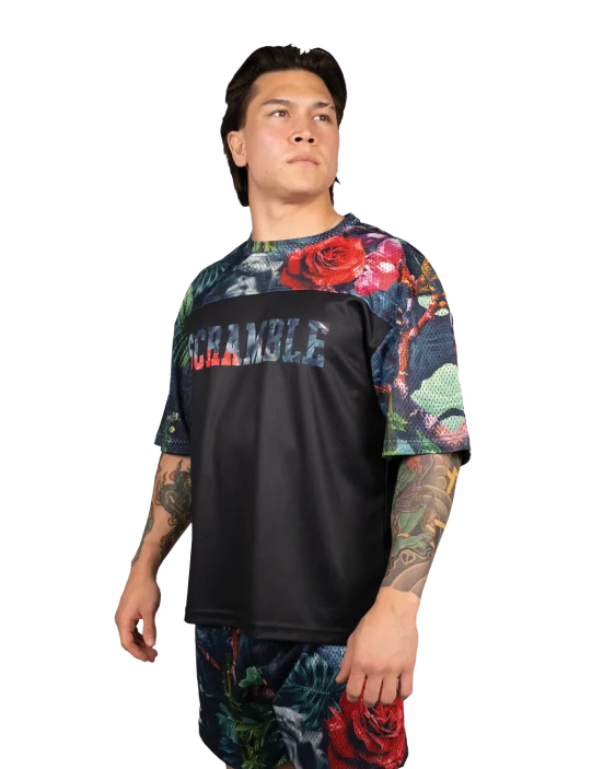Mesh Hybrid Grappling Top - Ohana Camo