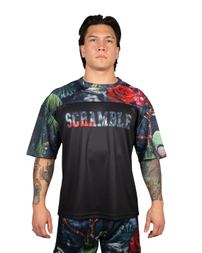 Mesh Hybrid Grappling Top - Ohana Camo
