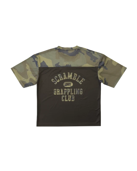 Mesh Hybrid Grappling Top - Woodland Camo Mesh Hybrid Grappling Top - Woodland Camo