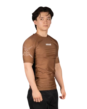 Fate Tanto Ranked Rashguard - Brown