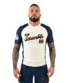Yakyu Short Sleeved Rashguard - Navy / Ivory