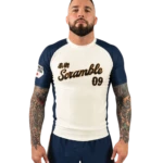 Yakyu Short Sleeved Rashguard - Navy / Ivory