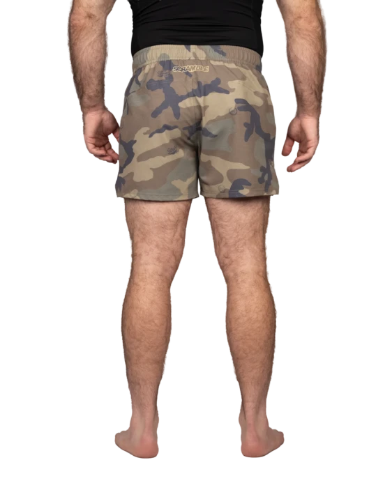 Hakata Training Shorts - Woodland Camo Hakata Training Shorts - Woodland Camo
