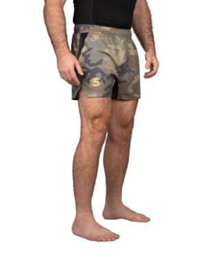 Hakata Training Shorts - Woodland Camo
