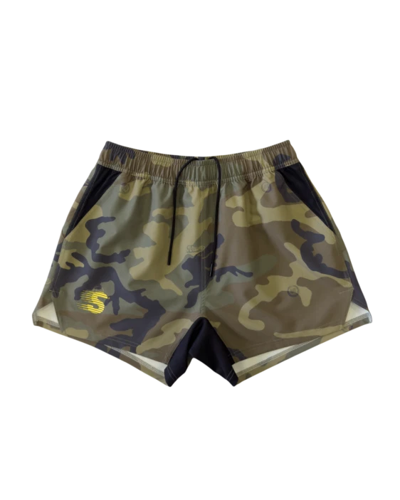 Hakata Training Shorts - Woodland Camo Hakata Training Shorts - Woodland Camo