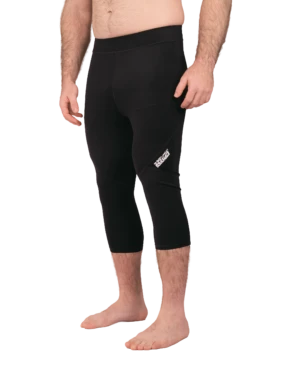 Shinobi 3/4 Length Grappling Tights - Black